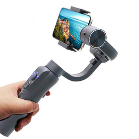 Mobile Phone Three-Axis Stabilizer Handheld Anti-Shake Gimbal for Smooth Photography